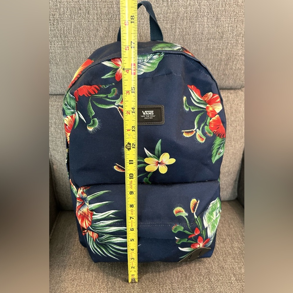 Vans Navy Venus Flytrap Backpack - image 7